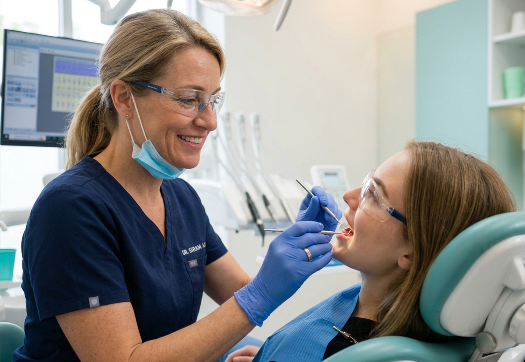 General dentistry illustrative placeholder artwork