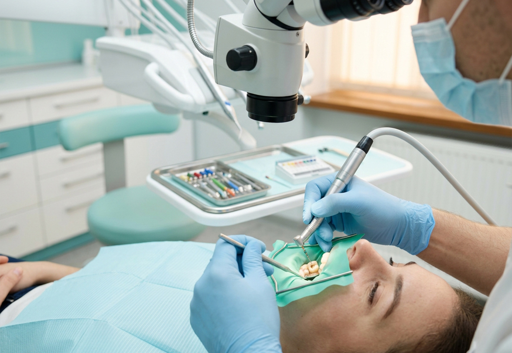 Root canal treatment illustrative placeholder artwork
